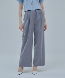 Tuck wide pants/タックワイドパンツ