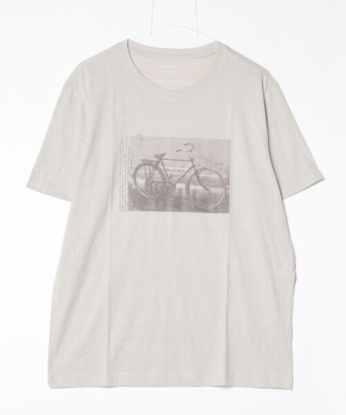 BANANA REPUBLIC FACTORY STORE(バナナリパブリック ファクトリーストア)の「BANANA REPUBLIC FACTORY STORE グラフィックプリントTシャツ(Tシャツ/カットソー・メンズ・ベージュ/ライトブルー・S/M/L/XL)」の5枚目の写真