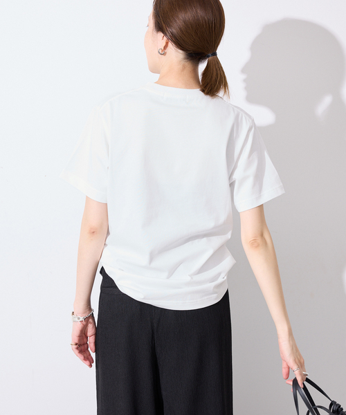 SLOBE IENA(スローブイエナ)の「Le Mares フォトTEE(Tシャツ/カットソー・レディース・ブラック/ホワイト/サックスブルー・FREE)」の12枚目の写真