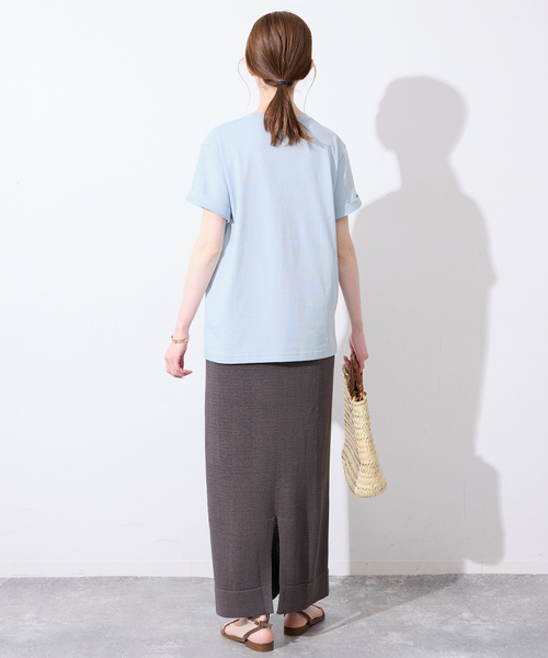 SLOBE IENA(スローブイエナ)の「Le Mares フォトTEE(Tシャツ/カットソー・レディース・ブラック/ホワイト/サックスブルー・FREE)」の14枚目の写真