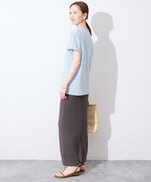 SLOBE IENA(スローブイエナ)の「Le Mares フォトTEE(Tシャツ/カットソー・レディース・ブラック/ホワイト/サックスブルー・FREE)」の15枚目の写真