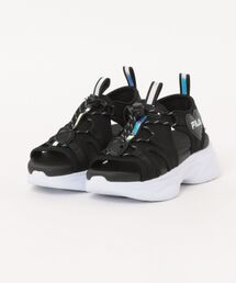 FILA | FILA フィラ 18-24 LILLY POP リリーポップ FK0104948001 ABC-MART限定 *Black/White(サンダル)