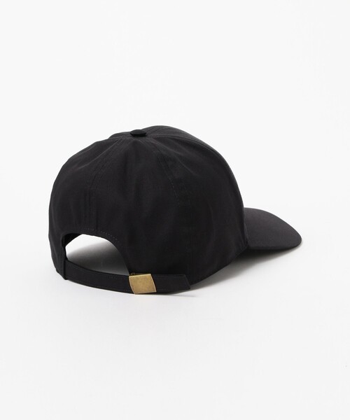 BEAMS F(ビームスエフ)の「【別注】Crambes / GASTON コットン ベースボールキャップ(ハット・メンズ・ブラック・ONE SIZE)」の3枚目の写真