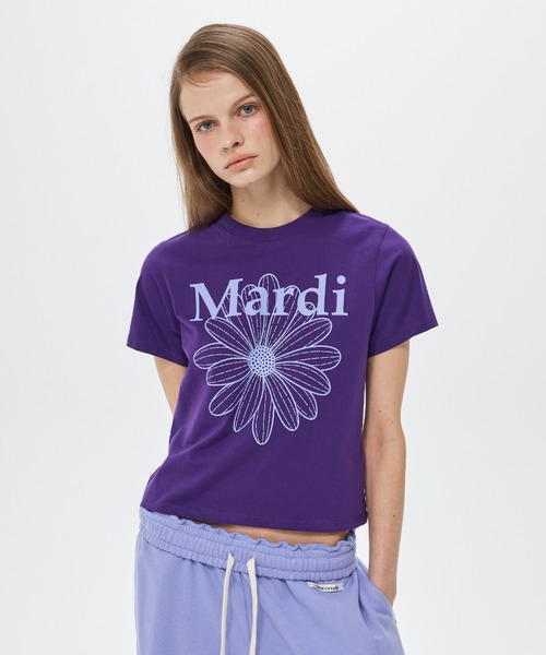 Mardi Mercredi｜マルディメクルディのTシャツ/カットソー（パープル