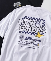 【90】【Mark Gonzales/マークゴンザレス】バリエーション豊富な全12柄展開!グラフィックプリント アソート クルーネックTシャツ/バックプリント/ワンポイント/発泡プリント/サガラ刺繍
