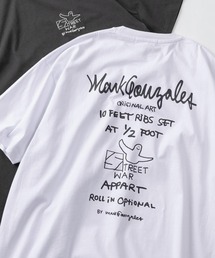 【90】【Mark Gonzales/マークゴンザレス】バリエーション豊富な全12柄展開!グラフィックプリント アソート クルーネックTシャツ/バックプリント/ワンポイント/発泡プリント/サガラ刺繍