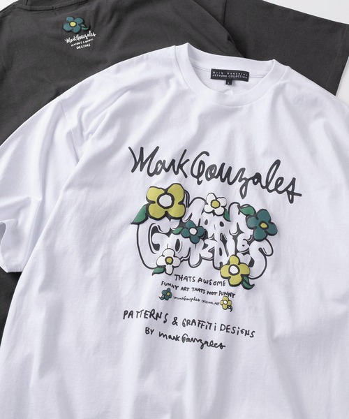 Mark Gonzales(マーク・ゴンザレス)の「【90】【Mark Gonzales/マークゴンザレス】バリエーション豊富な全12柄展開!グラフィックプリント アソート クルーネックTシャツ/バックプリント/ワンポイント/発泡プリント/サガラ刺繍(Tシャツ/カットソー・メンズ・グレー系3/ホワイト系1/ホワイト系8/ホワイト系7/ホワイト/ブラック系/ホワイト系9/ホワイト系/グレー系1/ブラック系3/ブラック系1/ホワイト系6/ホワイト系4/ホワイト系その他/グレー系/ブラック系4/ブラック系2/ホワイト系5/ホワイト系3/グレー系4/グレー系2/ブラック系6/ブラック系5/ホワイト系2・XL/L/M)」の7枚目の写真