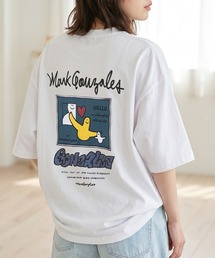 【90】【Mark Gonzales/マークゴンザレス】バリエーション豊富な全12柄展開!グラフィックプリント アソート クルーネックTシャツ/バックプリント/ワンポイント/発泡プリント/サガラ刺繍