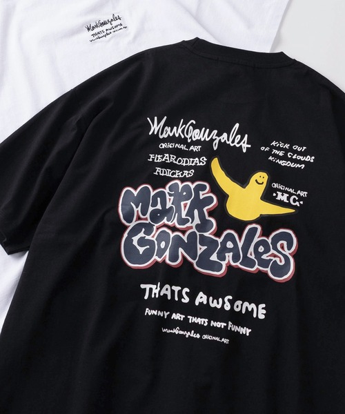 Mark Gonzales(マーク・ゴンザレス)の「【90】【Mark Gonzales/マークゴンザレス】バリエーション豊富な全12柄展開!グラフィックプリント アソート クルーネックTシャツ/バックプリント/ワンポイント/発泡プリント/サガラ刺繍(Tシャツ/カットソー・メンズ・グレー系3/ホワイト系1/ホワイト系8/ホワイト系7/ホワイト/ブラック系/ホワイト系9/ホワイト系/グレー系1/ブラック系3/ブラック系1/ホワイト系6/ホワイト系4/ホワイト系その他/グレー系/ブラック系4/ブラック系2/ホワイト系5/ホワイト系3/グレー系4/グレー系2/ブラック系6/ブラック系5/ホワイト系2・XL/L/M)」の14枚目の写真
