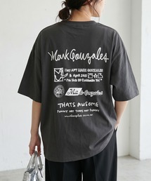 【90】【Mark Gonzales/マークゴンザレス】バリエーション豊富な全12柄展開!グラフィックプリント アソート クルーネックTシャツ/バックプリント/ワンポイント/発泡プリント/サガラ刺繍