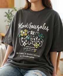 【90】【Mark Gonzales/マークゴンザレス】バリエーション豊富な全12柄展開!グラフィックプリント アソート クルーネックTシャツ/バックプリント/ワンポイント/発泡プリント/サガラ刺繍