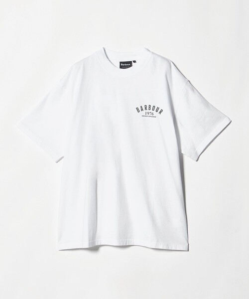 Barbour(バブアー)の「<Barbour> 1976GRAPHIC TEE/Tシャツ(Tシャツ/カットソー・メンズ・ダークグリーン/ホワイト・42/40)」の1枚目の写真