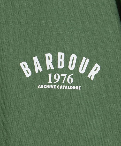 Barbour(バブアー)の「<Barbour> 1976GRAPHIC TEE/Tシャツ(Tシャツ/カットソー・メンズ・ダークグリーン/ホワイト・42/40)」の6枚目の写真
