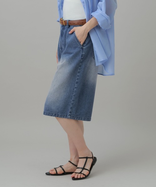 LAKOLE(ラコレ)の「デニムハーフパンツ / 747948(デニムパンツ・レディース・ブラック/インディゴブルー・MEDIUM/LARGE)」の4枚目の写真