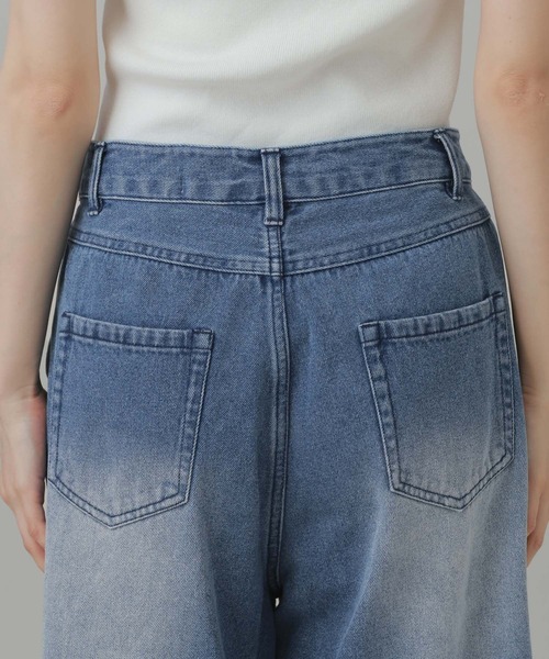 LAKOLE(ラコレ)の「デニムハーフパンツ / 747948(デニムパンツ・レディース・ブラック/インディゴブルー・MEDIUM/LARGE)」の11枚目の写真