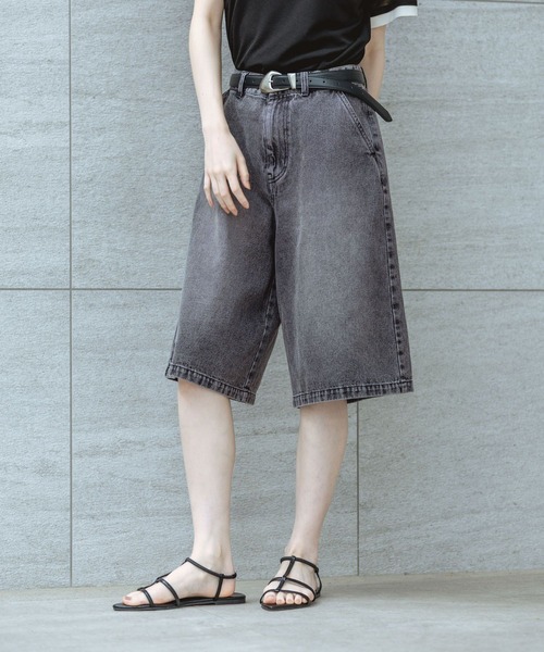 LAKOLE(ラコレ)の「デニムハーフパンツ / 747948(デニムパンツ・レディース・ブラック/インディゴブルー・MEDIUM/LARGE)」の22枚目の写真
