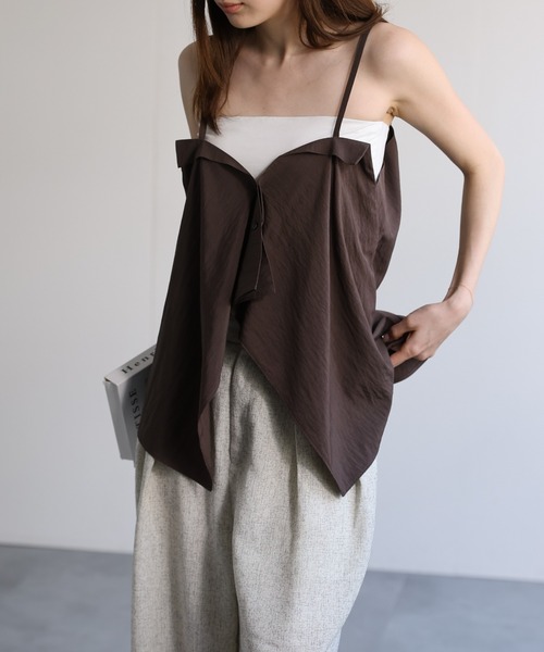 model：162cm 着用サイズ：F