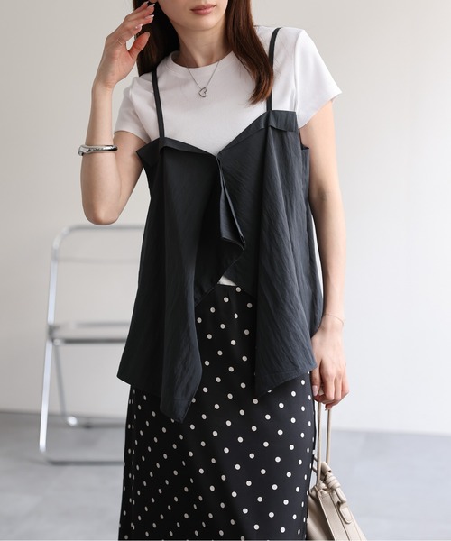 model：162cm 着用サイズ：F