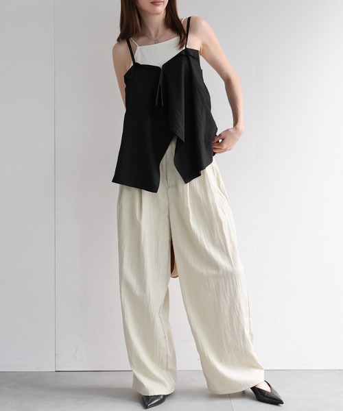 model：162cm 着用サイズ：F