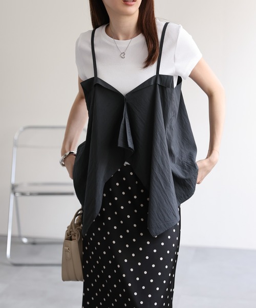 model：162cm 着用サイズ：F