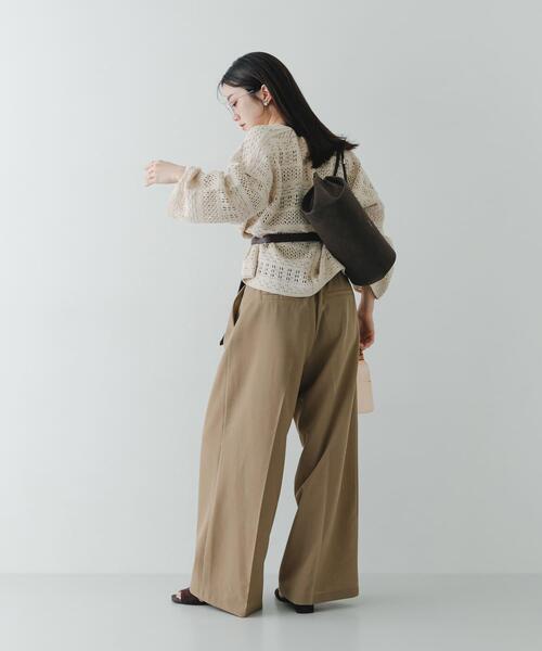 RODE SKO(ロデスコ)の「ADD CULUMN PAGE BOSTON NUBUCK(ショルダーバッグ・レディース・グレー・-)」の4枚目の写真