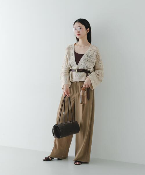RODE SKO(ロデスコ)の「ADD CULUMN PAGE BOSTON NUBUCK(ショルダーバッグ・レディース・グレー・-)」の8枚目の写真