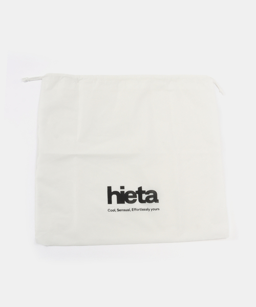 HIETA（ヒエタ）の「【Geek Office / ギークオフィス】HIETA / ヒエタ Maxie（ハンドバッグ・レディース・ベージュ・FREE）」の6枚目の写真