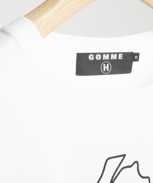 GOMME HOMME(ゴムオム)の「エリザベスプリントT(Tシャツ/カットソー・メンズ・ホワイト/ブラック・MEDIUM)」の7枚目の写真