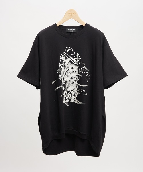 GOMME HOMME(ゴムオム)の「エリザベスプリントT(Tシャツ/カットソー・メンズ・ホワイト/ブラック・MEDIUM)」の10枚目の写真