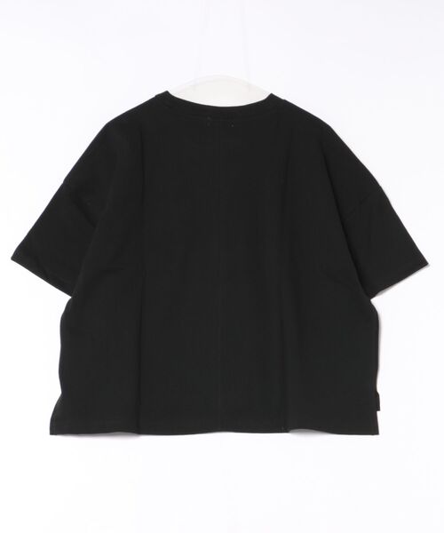 NAVY(ネイビー)の「SARARI 接触冷感 ワイドシルエットUVカットTシャツ(Tシャツ/カットソー・メンズ・スミクロ/ブラック/ホワイト/オレンジ・M/XL/L)」の9枚目の写真