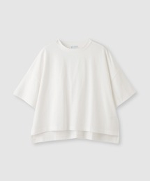 NAVY | SARARI 接触冷感 ワイドシルエットUVカットＴシャツ(Tシャツ/カットソー)