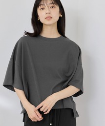 【SARARI /サラリ】接触冷感 ワイドシルエットUVカットTシャツ