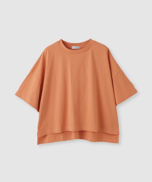 NAVY（ネイビー）の「【SARARI /サラリ】接触冷感 ワイドシルエットUVカットＴシャツ（Tシャツ/カットソー・メンズ・スミクロ/ブラック/ホワイト/オレンジ・M/XL/L）」の19枚目の写真