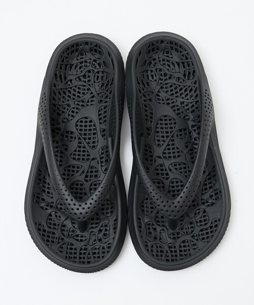 alfredoBANNISTER（アルフレッドバニスター）の「3D printed sandals（サンダル・メンズ・ブラック・S/M/L）」の3枚目の写真