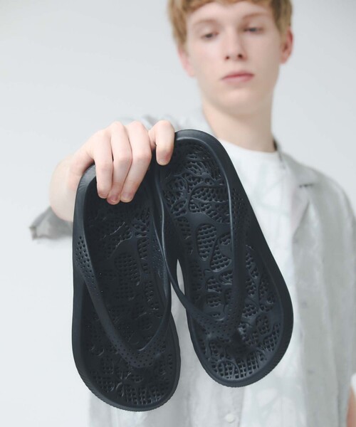 alfredoBANNISTER（アルフレッドバニスター）の「3D printed sandals（サンダル・メンズ・ブラック・S/M/L）」の16枚目の写真