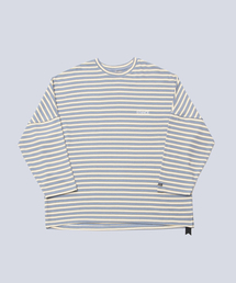 STRIPE MANTA LONG SLEEVE (SKY BLUE STRIPE)