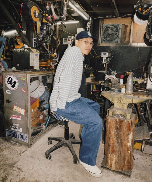 STANCE SEOUL(スタンス・ソウル)の「STRIPE MANTA LONG SLEEVE (SKY BLUE STRIPE)(Tシャツ/カットソー・レディース・その他・LARGE/MEDIUM/SMALL)」の5枚目の写真
