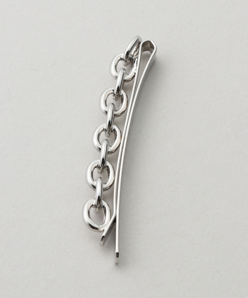 heyep(ヘイップ)の「【HEYEP/ヘイップ】 Chain Hair Pins-2 Piece Set(その他小物・レディース・シルバー・FREE)」の4枚目の写真