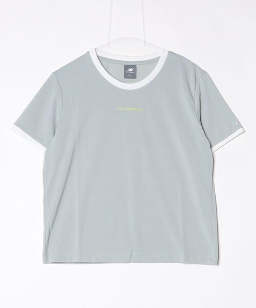 NEW BALANCE（ニューバランス）の「【別注】ニューバランス New Balance ショートスリーブコンパクトTシャツ 限定コラボ（Tシャツ/カットソー・レディース・グレー/オフホワイト/ダークグレー・L/S/M）」の16枚目の写真