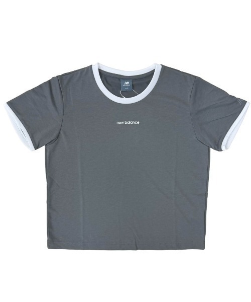 NEW BALANCE（ニューバランス）の「【別注】ニューバランス New Balance ショートスリーブコンパクトTシャツ 限定コラボ（Tシャツ/カットソー・レディース・グレー/オフホワイト/ダークグレー・L/S/M）」の15枚目の写真