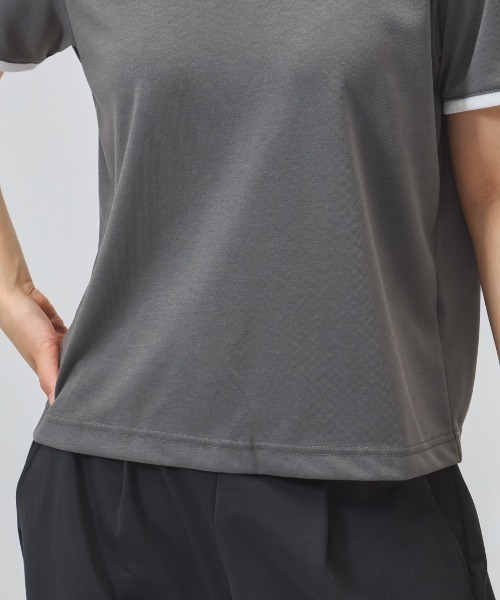 NEW BALANCE（ニューバランス）の「【別注】ニューバランス New Balance ショートスリーブコンパクトTシャツ 限定コラボ（Tシャツ/カットソー・レディース・グレー/オフホワイト/ダークグレー・L/S/M）」の12枚目の写真