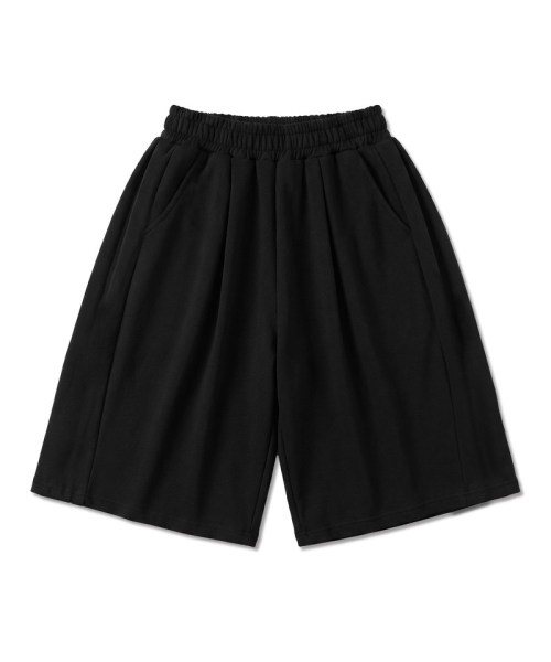 UNDEROFF（アンダーオフ）の「バルーンクーブサイドタックバミューダパンツブラック（その他パンツ・レディース・ブラック・LARGE/MEDIUM）」の4枚目の写真