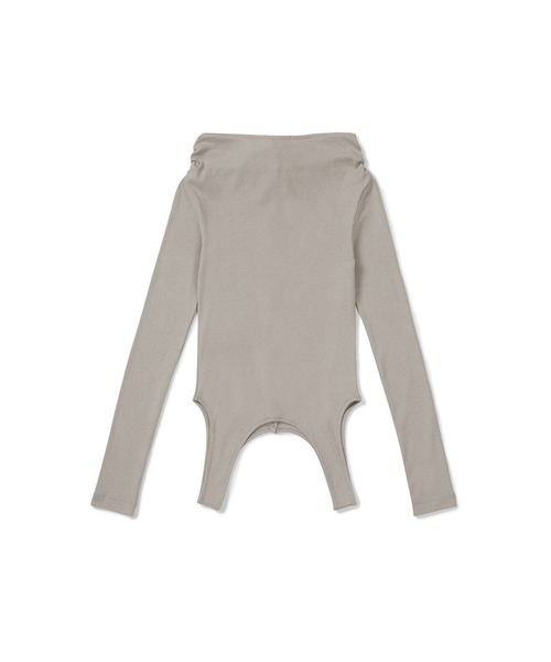 LCDC TM（エルシーディーシーティーエム）の「TWO-WAY BUTTON-UP TOP（Tシャツ/カットソー・レディース・Black/Beige・S/M）」の12枚目の写真
