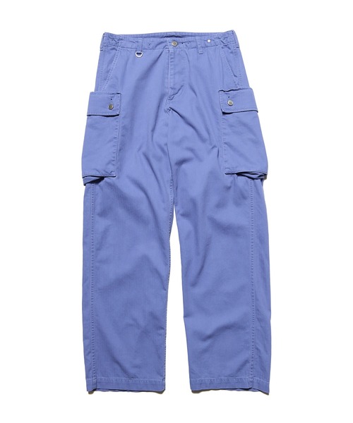 SOPHNET.（ソフネット）の「DAMAGED MILITARY PANTS（カーゴパンツ・メンズ・ブルー/ブラック/カーキ・3）」の3枚目の写真