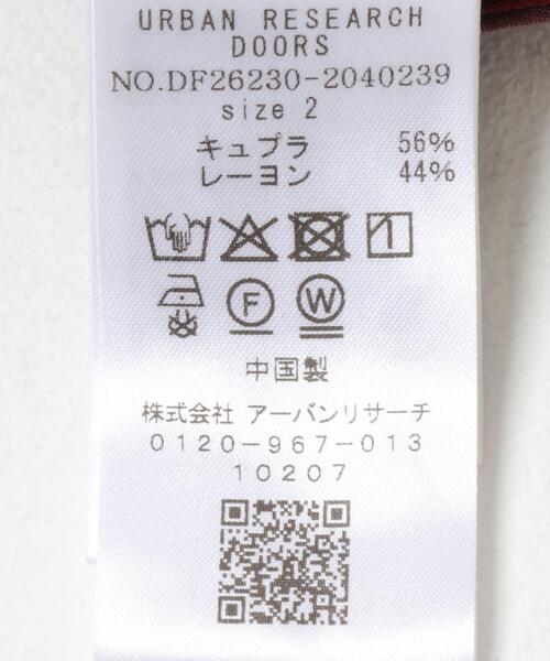 FORK&SPOON（フォークアンドスプーン）の「FORK&SPOON　キュプライージーパンツ（その他パンツ・レディース・ブラック/バーガンディー・1/2）」の13枚目の写真