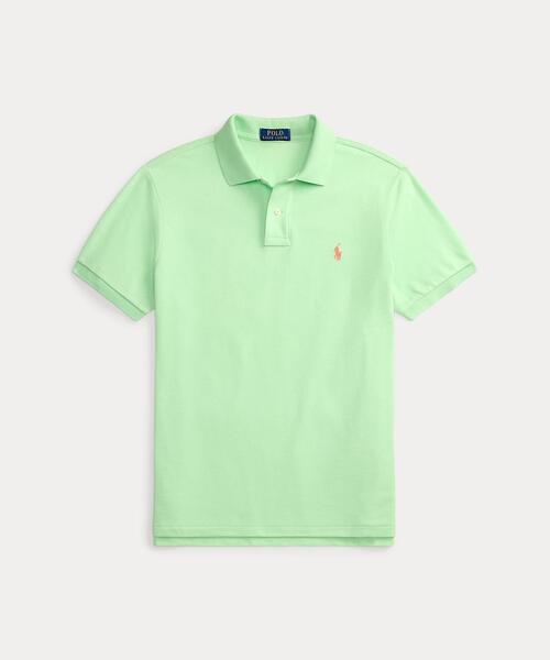 POLO RALPH LAUREN(ポロ ラルフ ローレン)の「カスタム スリム フィット メッシュ ポロシャツ(ポロシャツ・メンズ・グリーン・L/M/S)」の2枚目の写真