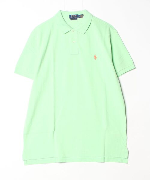 POLO RALPH LAUREN(ポロ ラルフ ローレン)の「カスタム スリム フィット メッシュ ポロシャツ(ポロシャツ・メンズ・グリーン・L/M/S)」の6枚目の写真