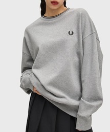 フレッドペリー FREDPERRY スウェット フリル 36 グレー FRED PERRY｜フレッドペリーのスウェット（グレー/灰色系）通販 - ZOZOTOWN