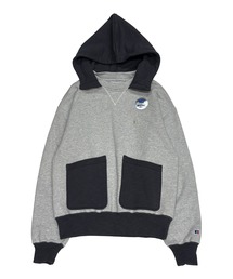 Russell Athletic | RUSSELL ATHLETIC / ラッセルアスレティック Pro Cotton Slub Loopback Terry Brushed Two Tone Sweat Hoodiet 12oz 裏起毛 ヘビーウェイト クルーネックスウェットパーカー フーディー メンズ  シンプル メンズ レディース 2026年 秋 秋服 冬 冬服(パーカー)