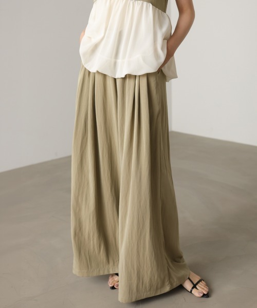 Bab(バブ)の「素材切替セットアップ(セットアップ・レディース・ブラック/ベージュ・FREE)」の13枚目の写真